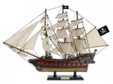 Wooden Calico Jack's The William White Sails Limited Model Pirate Ship 26in.