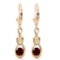 1.3 Carat 14K Solid Gold Elysian Garnet Earrings