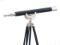 Floor Standing Chrome/Leather Anchormaster Telescope 50in.