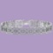 5.68 Ctw Diamond I1/I2 14K White Gold Bracelet