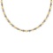 2.35 Ctw Citrine And Diamond I2/I3 10K Yellow Gold Necklace