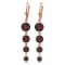7.8 CTW 14K Solid Rose Gold Chandelier Earrings Natural Garnet