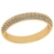 0.22 Ctw Diamond I2/I3 14K Yellow Gold Band Ring