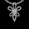 0.23 Ctw I1/I2Diamond 10K White Gold Pendant