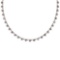 2.42 Ct VS/SI1 Diamond 14K Rose Gold Necklace