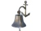 Antique Brass Hanging Anchor Bell 12in.