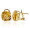 7.2 Carat 14K Solid Gold Provocative Citrine Earrings