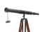 Admirals Floor Standing Oil Rubbed Bronze with Leather Telescope 60in.