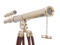 Floor Standing Brass Griffith Astro Telescope 64in.