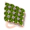 5.95 Ctw Peridot And Diamond I2/I3 10K Rose Gold Vintage Style Ring