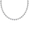 2.42 Ct VS/SI1 Diamond 14K White Gold Necklace