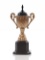 ALUM/WOODEN TROPHY BA/BROWN BIG