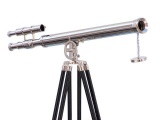 Floor Standing Chrome Griffith Astro Telescope 64in.