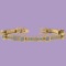 7.00 Ctw Diamond I1/I2 Bezel&Prong Set 14K Yellow Gold Bracelet