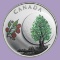 2018 Canada 1/4 oz Silver $3 Thirteen Teachings Raspberry Moon