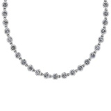 4.04 Ctw VS/SI1 Diamond14K White Gold Necklace