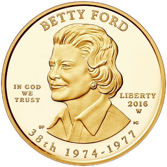 First Spouse 2016 Betty Ford Proof