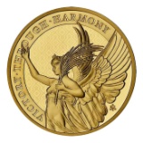2021 1oz St. Helena Gold Queen?s Virtues Victory Coin