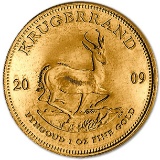 South Africa Krugerrand 1 Ounce Gold Coin 2009