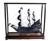 Black Pearl Large With Table Top Display Case