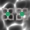 Certified 0.93 Ctw Emerald And Diamond I2/I3 10K Gold Stud Earrings