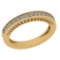 0.15 Ctw Diamond 14k Yellow Gold Eternity Band Ring
