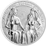 2021 Germania Allegories 5 oz Silver Round BU (Austria)