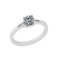 CERTIFIED 1.01 CTW E/VS1 ROUND (LAB GROWN IGI Certified DIAMOND SOLITAIRE RING ) IN 14K YELLOW GOLD