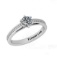 CERTIFIED 0.9 CTW G/VVS1 ROUND (LAB GROWN IGI Certified DIAMOND SOLITAIRE RING ) IN 14K YELLOW GOLD
