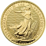 Great Britain 1 oz Gold 2021 Britannia BU