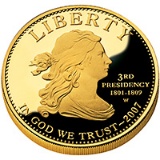 First Spouse 2007 Jeffersons Liberty Proof