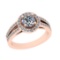 2.50 Ctw VS/SI1 Diamond 14K Rose Gold Engagement Ring