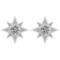 CERTIFIED 1.61 CTW ROUND G/SI2 DIAMOND (LAB GROWN IGI Certified DIAMOND SOLITAIRE EARRINGS ) IN 14K