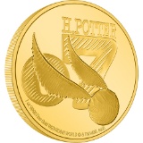 HARRY POTTER(TM) Classic - Golden Snitch(TM) 1oz Gold Coin