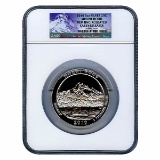 Certified ATB 5 Ounce Bullion NGC Mt Hood GEM UNC Early Release