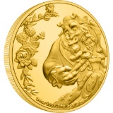 Beauty and the Beast 30th Anniversary 1/4oz Gold Coin