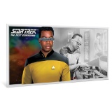 Star Trek: The Next Generation - Geordi La Forge 5g Pure Silver Coin Note