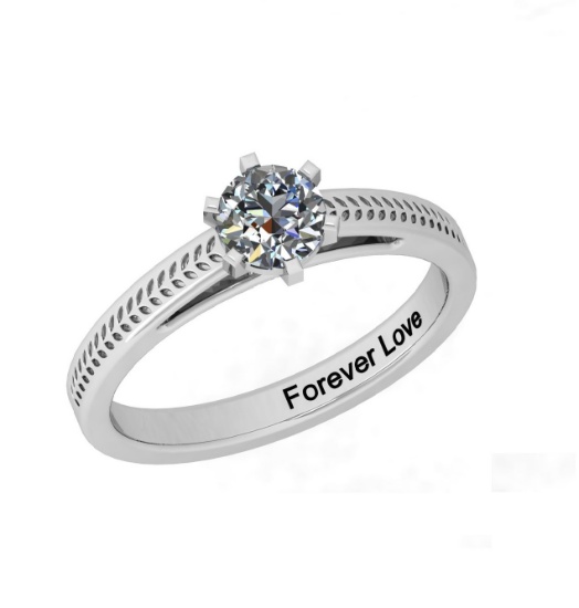 CERTIFIED 2.01 CTW D/VS1 ROUND (LAB GROWN IGI Certified DIAMOND SOLITAIRE RING ) IN 14K YELLOW GOLD