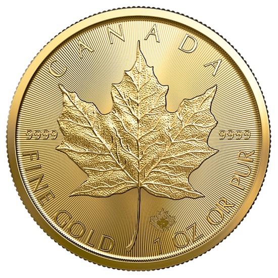 2021 1 oz Canadian Gold Maple Leaf Uncirculated