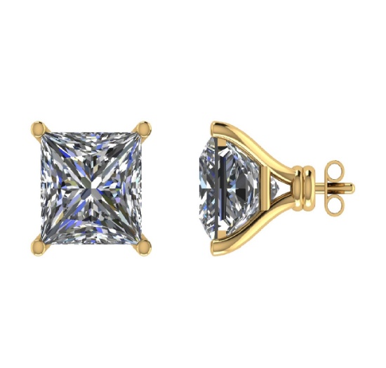 Certified 1.06 CTW Diamond (LAB GROWN IGI Certified DIAMOND Stud Earrings ) E/SI2