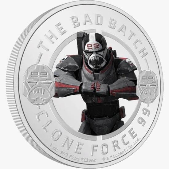 Star Wars(TM) The Bad Batch(TM) - Wrecker(TM) 1oz Silver Coin Star Wars(TM) The Bad Batch(TM) - Wrec