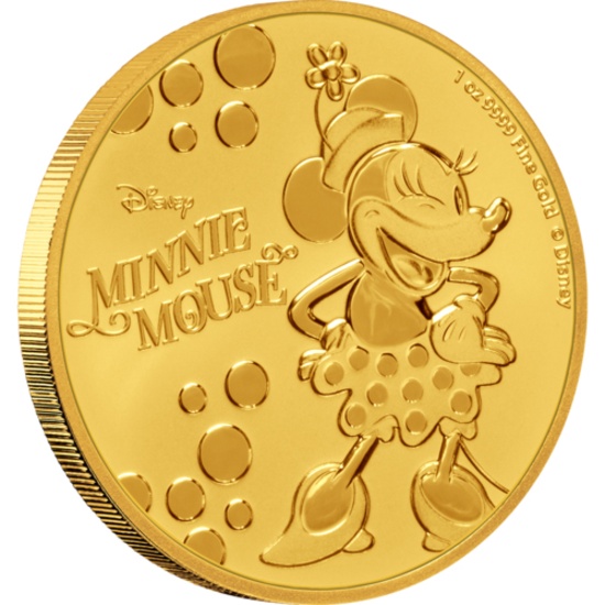 Disney Coin Collection : Minnie Mouse - 1oz Gold Coin