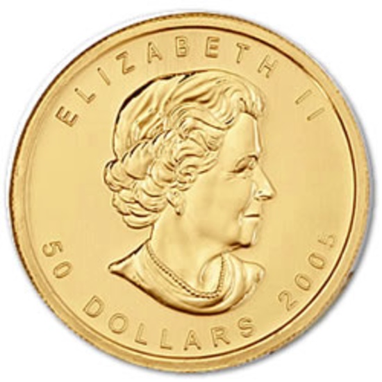 1 oz Canadian Gold Maple Leaf Uncirculated - Random Year
