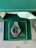 USED GMT MASTER II 'COKE' 40MM COMES WITH BOX AND PAPER