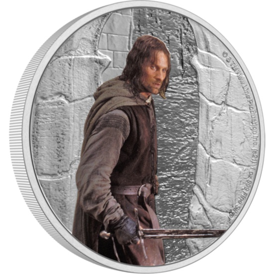 THE LORD OF THE RINGS(TM) Collection Coin - Aragorn 1oz Silver Coin