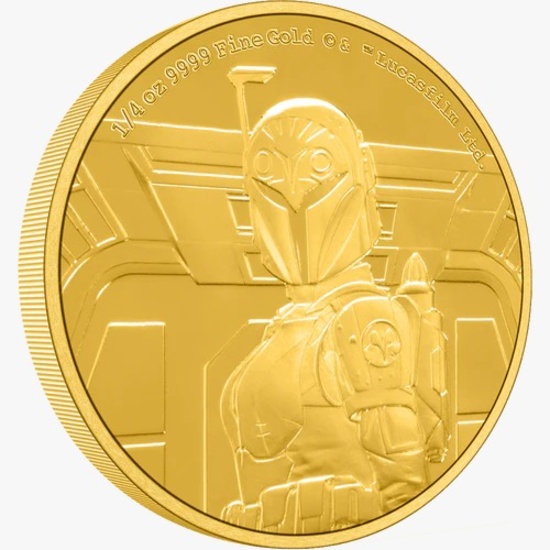 The Mandalorian(TM) Classic ? Bo-Katan Kryze(TM) 1/4oz Gold Coin The Mandalorian(TM) Classic ? Bo-Ka