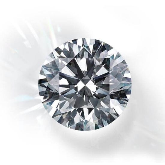 1.08 ctw VVS2 Certified Round LAB GROWN Diamond Cut Loose Diamond