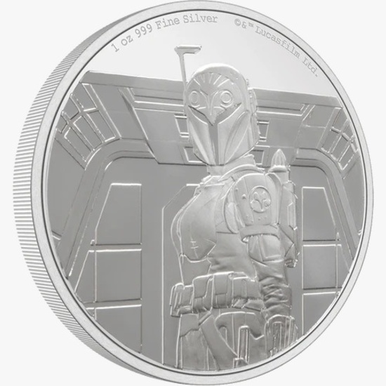 The Mandalorian(TM) Classic ? Bo-Katan Kryze(TM) 1oz Silver Coin The Mandalorian(TM) Classic ? Bo-Ka