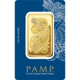 PAMP Suisse 100 Gram Gold Bar - Fortuna Design