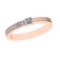 0.22 Ctw VS/SI1 Diamond Style 14K Rose Gold Ring